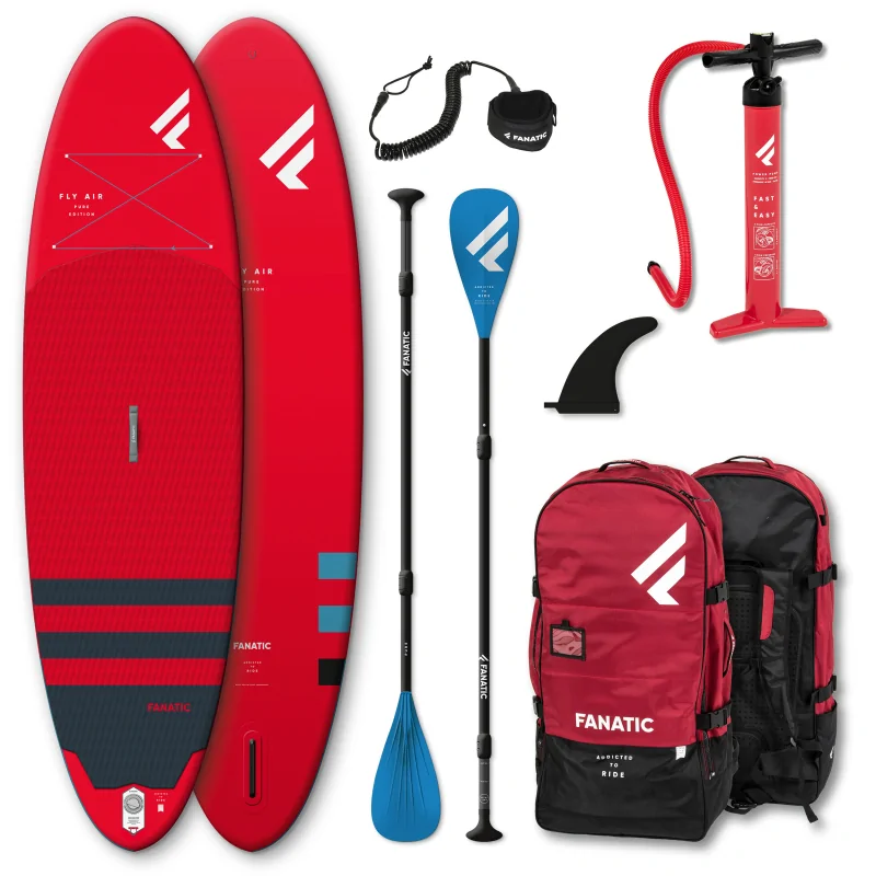 Fanatic Fly Air 9'8" vermelha