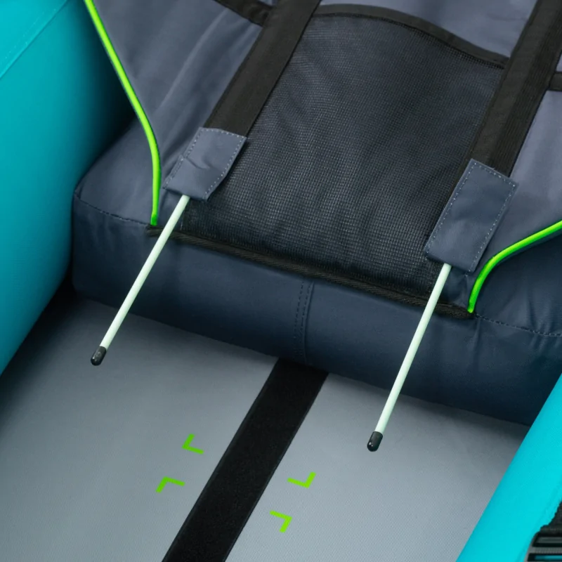 Jobe Croft Kayak inflável para 1 ou 2 pessoas verde