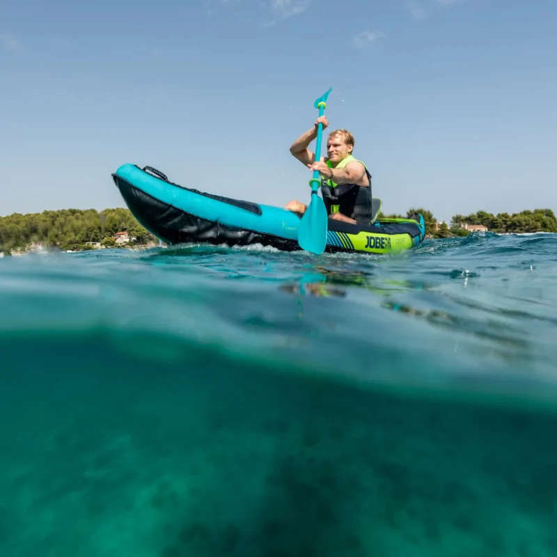 Jobe Croft Kayak inflável para 1 ou 2 pessoas verde