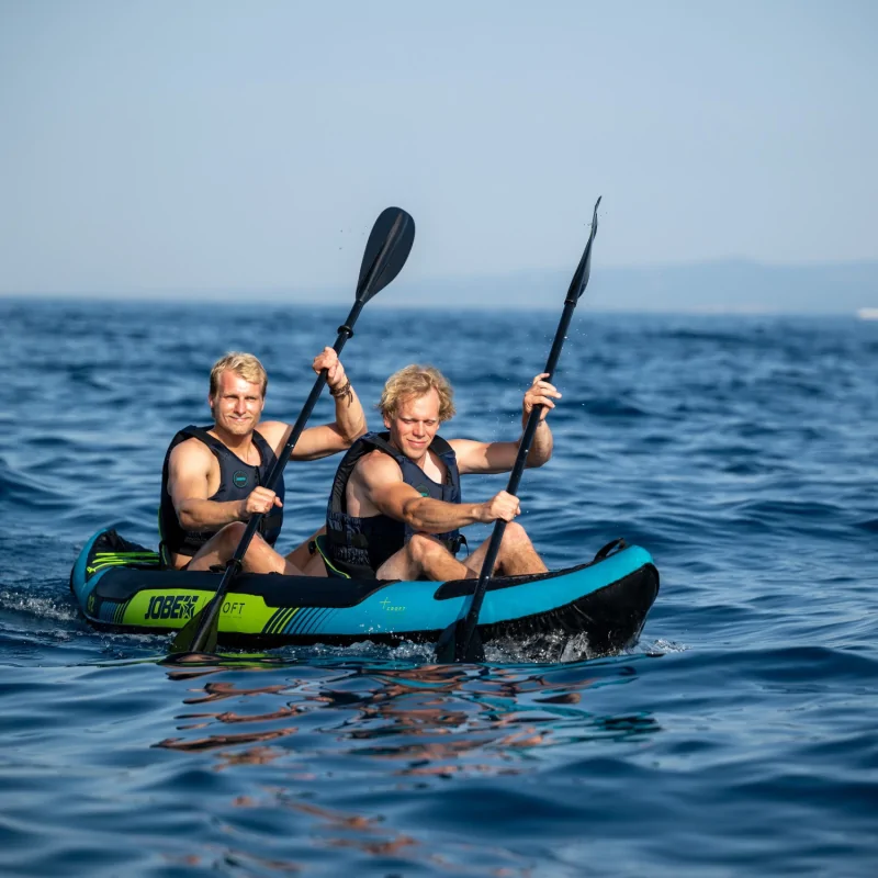 Jobe Croft Kayak inflável para 1 ou 2 pessoas verde