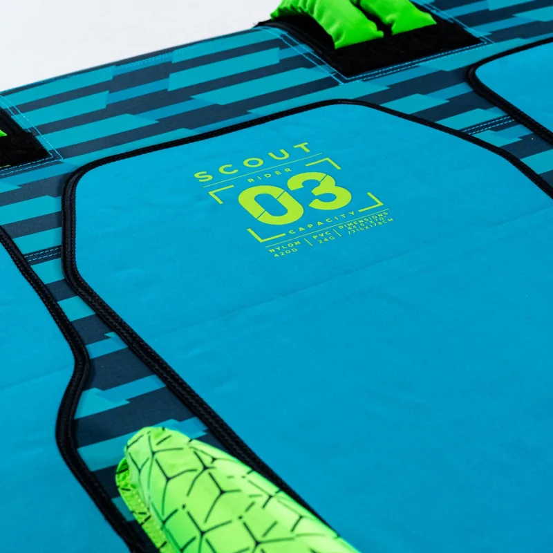 Flotador de arrastre tipo deck Jobe Scout para 3 personas