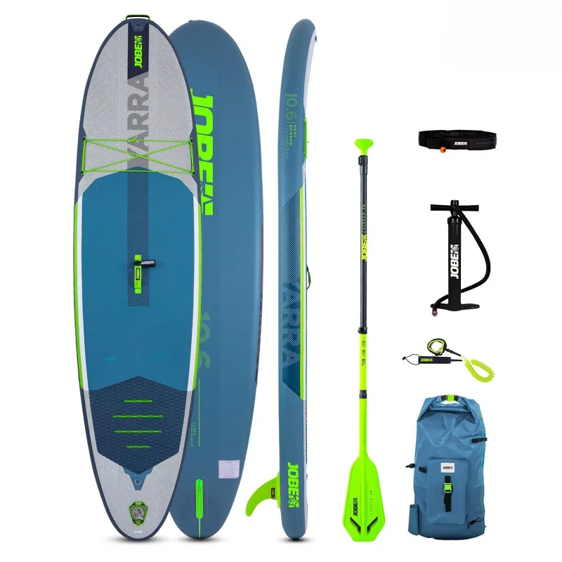 Tabla de paddle surf Jobe Yarra 10.6 azul con remo Stream Tabla de paddle surf Jobe Yarra 10.6 azul con remo Stream