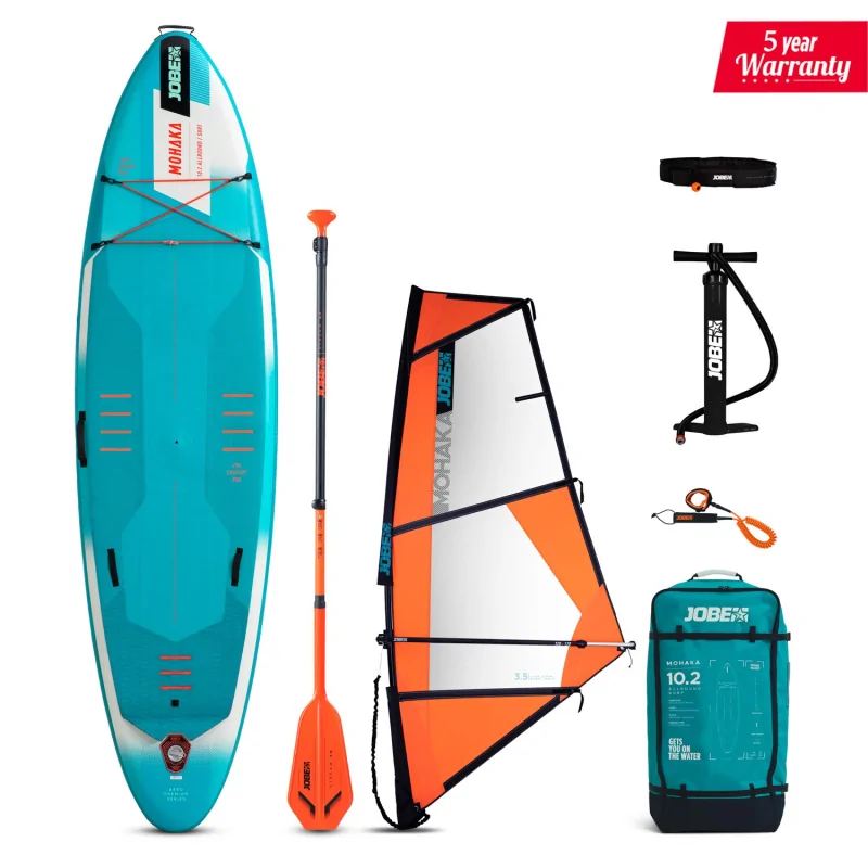 Jobe Mohaka 10'2" WindSUP Premium + vela Jobe Mohaka 10'2" WindSUP Premium + vela
