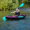 Jobe Croft Kayak hinchable para 1 o 2 personas morado