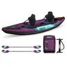 Kayak hinchable Jobe Croft morado para 1 o 2 personas en Acuatix