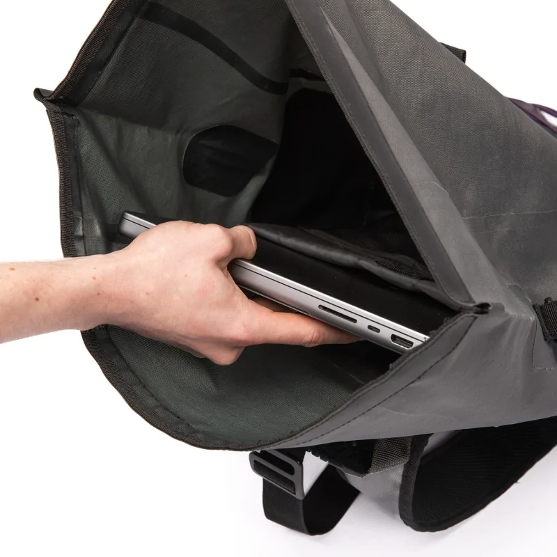 Mochila Jobe impermeável cinzenta