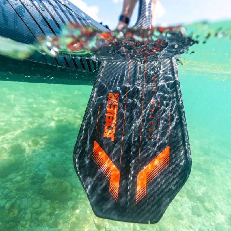 Jobe Stream Carbon 100 Remo SUP Naranja 3 piezas