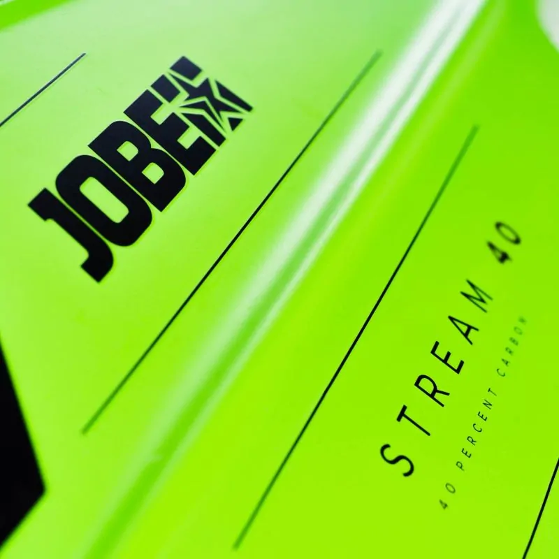 Jobe Stream Carbon 40 Remo SUP Verde Lima 3 piezas