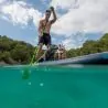 Jobe Stream Carbon 40 Remo SUP Verde Lima 3 piezas