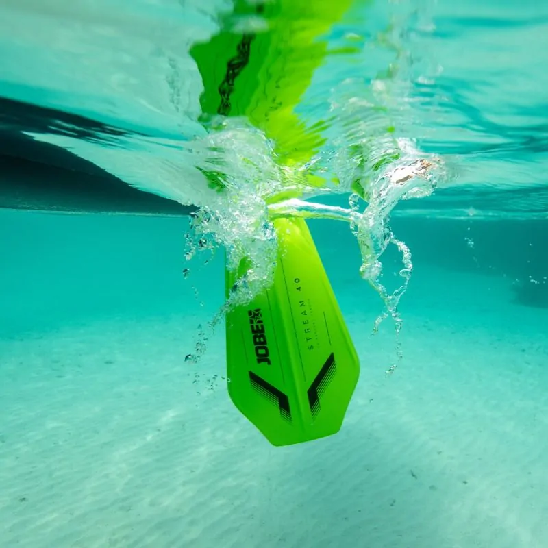 Jobe Stream Carbon 40 Remo SUP Verde Lima 3 piezas