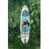 Tabla de paddle surf Jobe Yarra 10.6 azul con remo de fibra de vidrio