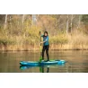 Tabla de paddle surf Jobe Yarra 10.6 azul con remo de fibra de vidrio